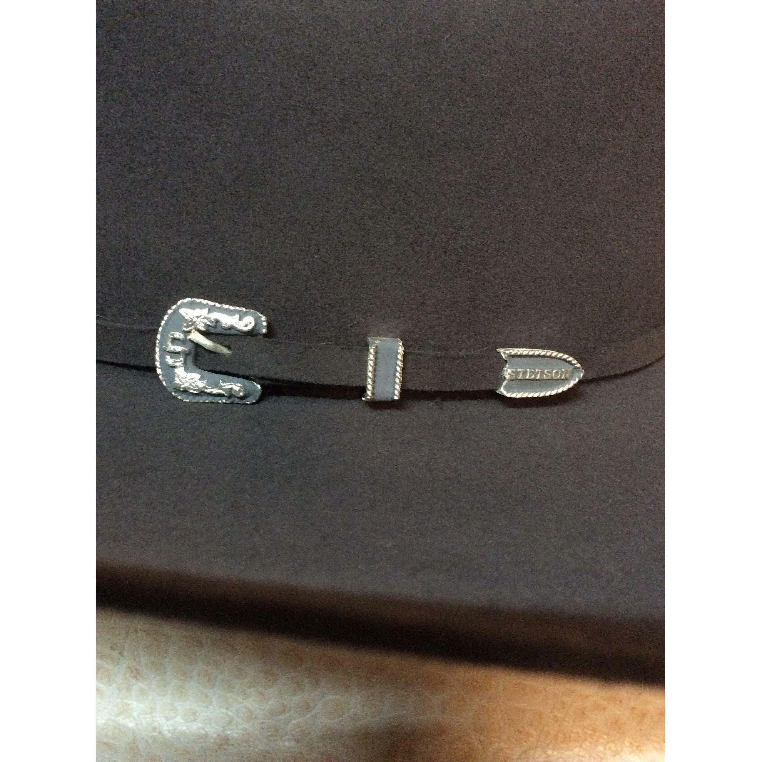 New Stetson Skyline Granite Grey 6X Beaver Fur Felt Western Rodeo Cowboy Hat - CWesternwear