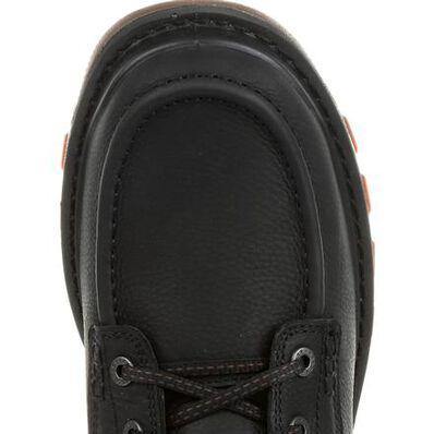 Rocky Rams Horn Work Casual Sport Edge Matte Black Boot - CWesternwear