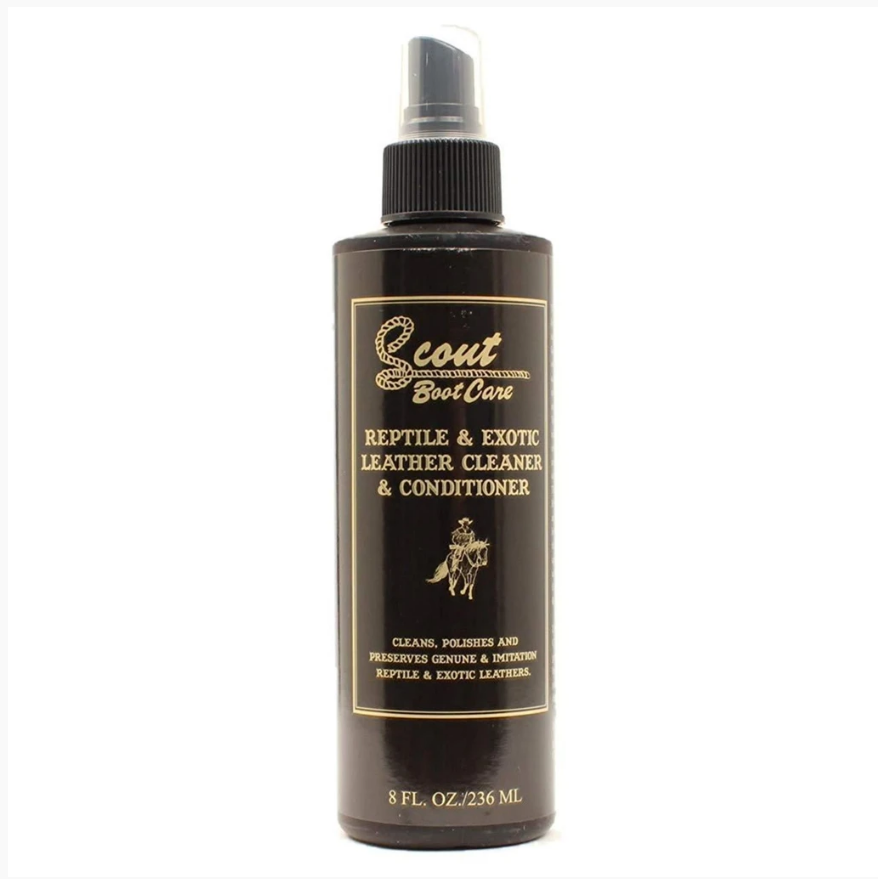 Scout Reptile & Exotic Leather Cleaner & Conditioner Spray - CWesternwear