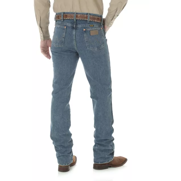 WRANGLER® COWBOY CUT® SLIM FIT ROUGH STONE JEAN - CWesternwear