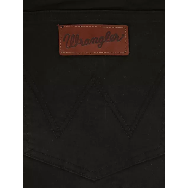 MEN'S WRANGLER RETRO® SLIM FIT STRAIGHT LEG PANT IN BLACK