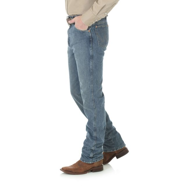 WRANGLER® COWBOY CUT® SLIM FIT ROUGH STONE JEAN - CWesternwear