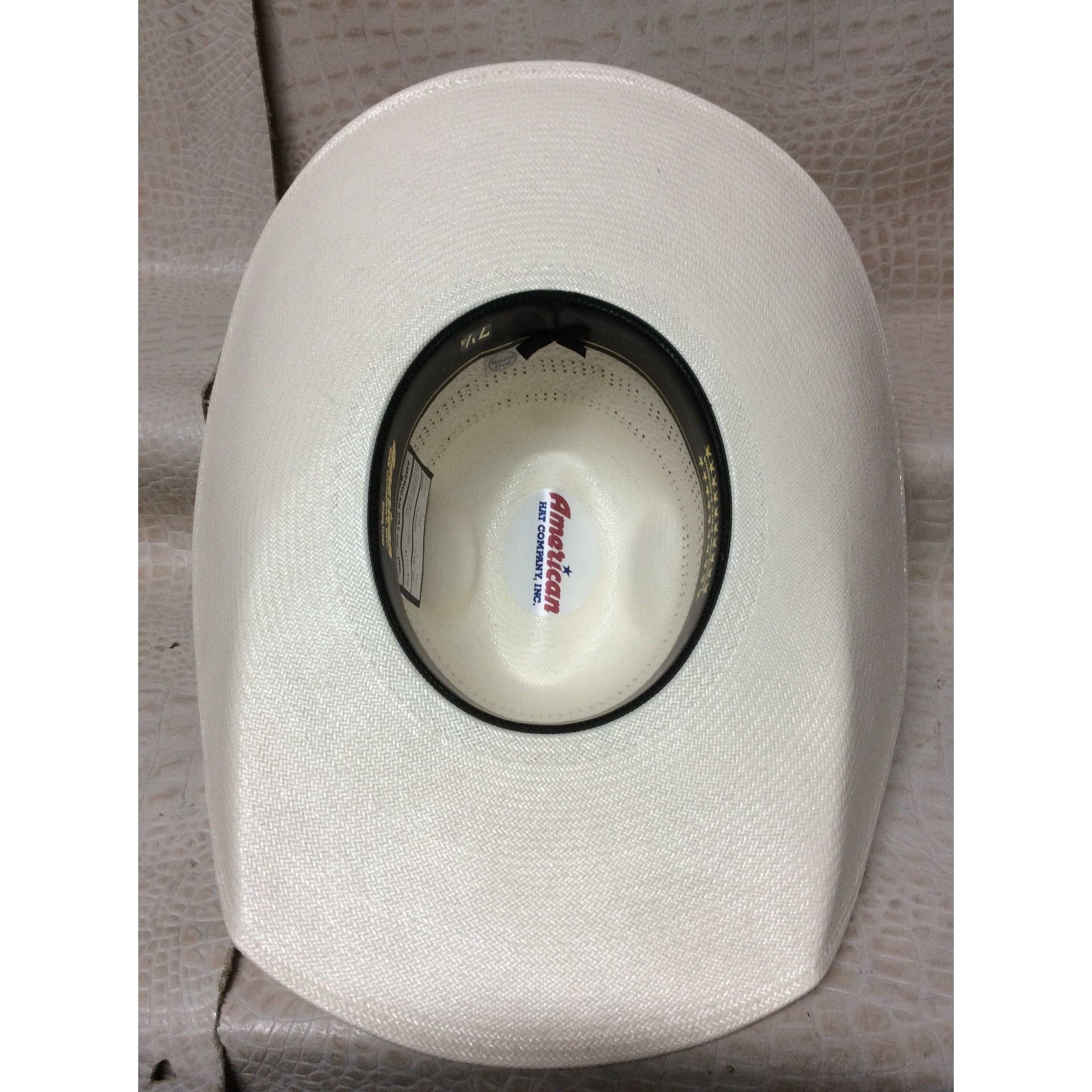 American Hat 20X Tan & Natural Rodeo Western Cowboy Straw 7400 Hat - CWesternwear