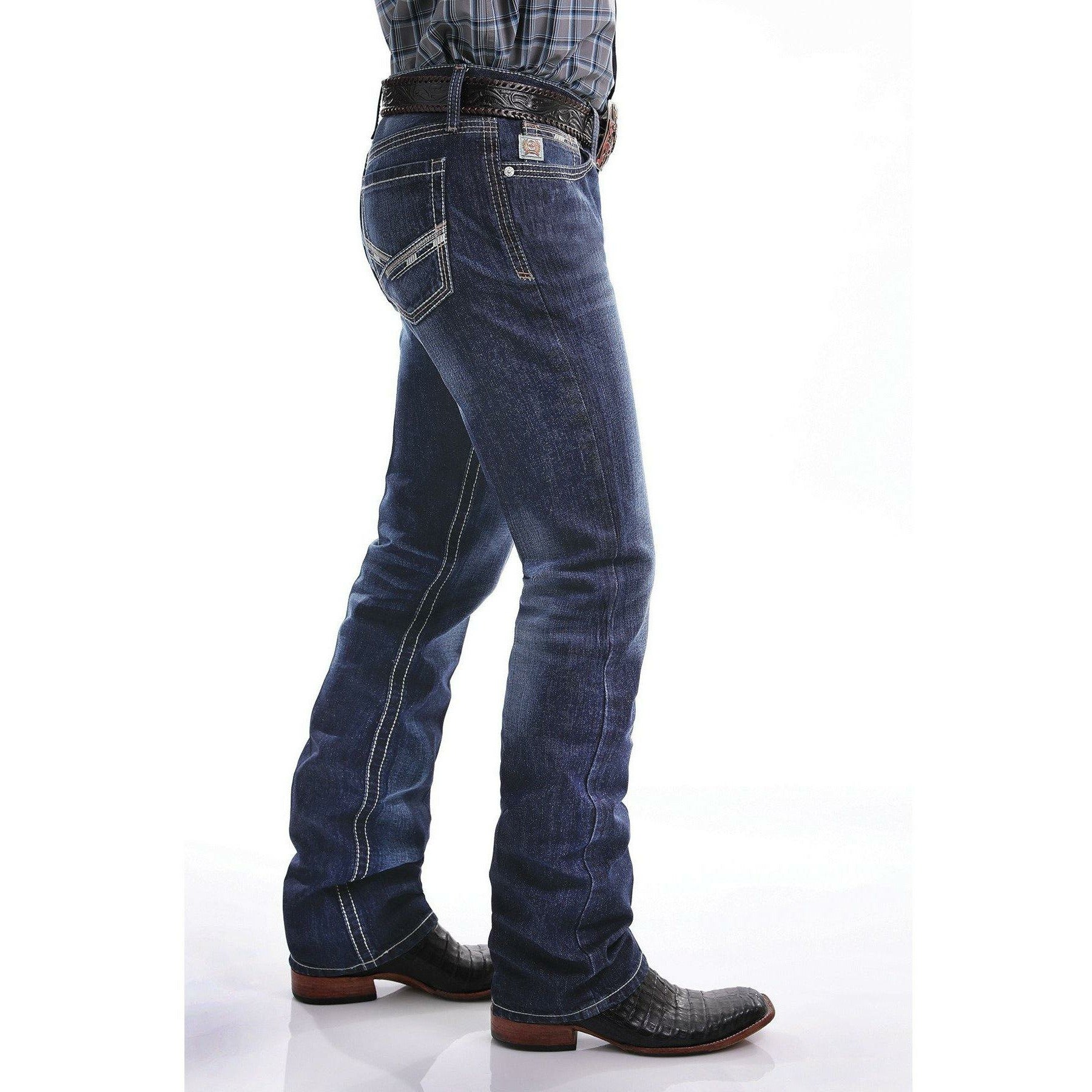 CINCH MEN'S SLIM FIT IAN JEAN - DEEP RINSE - CWesternwear