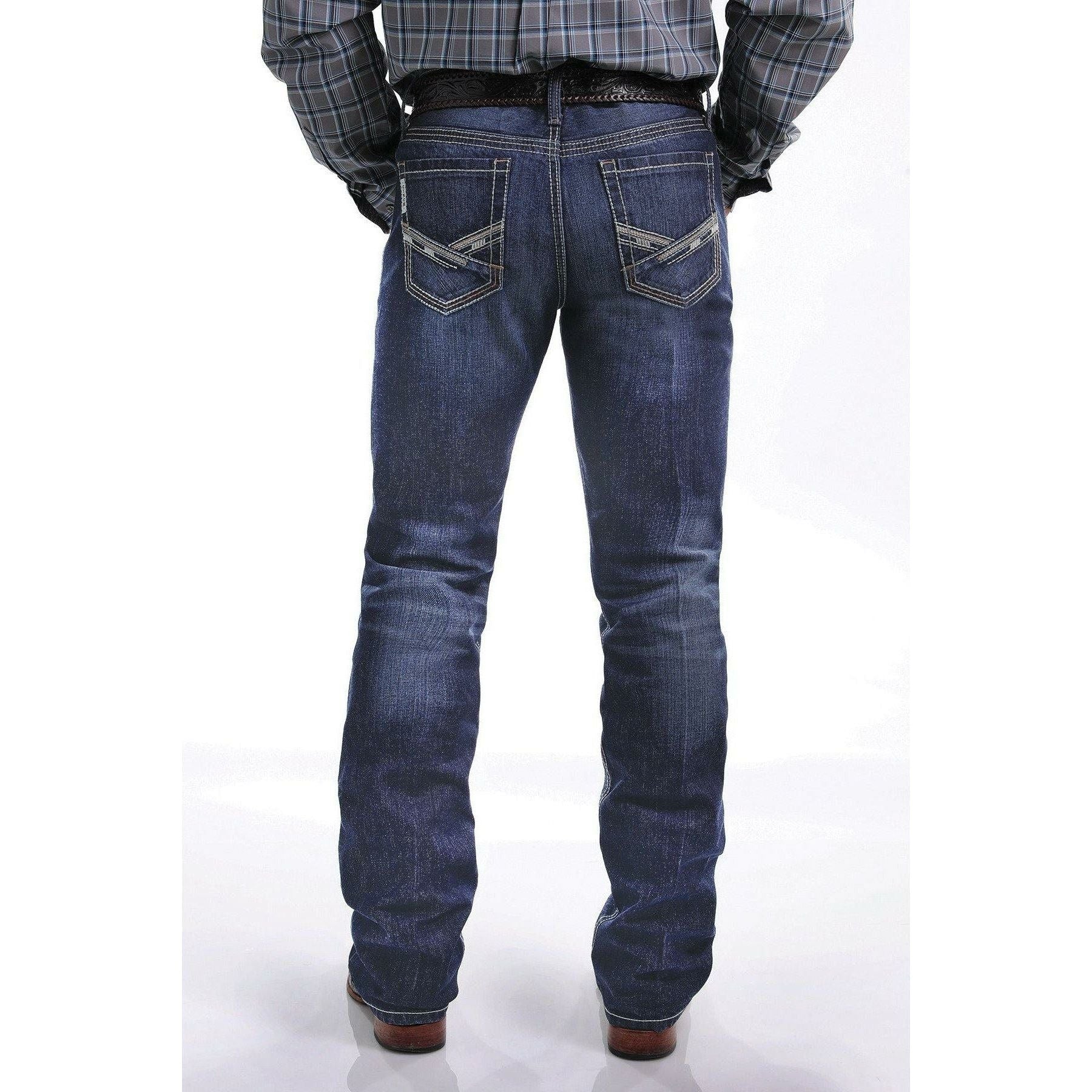 CINCH MEN'S SLIM FIT IAN JEAN - DEEP RINSE - CWesternwear