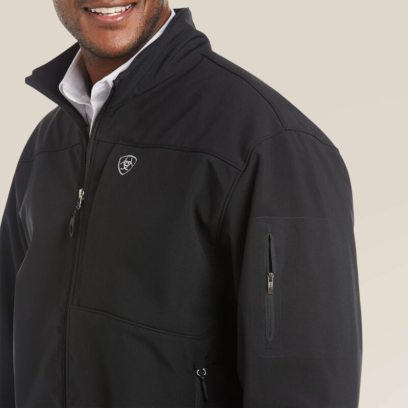 Ariat® Men's Vernon 2.0 Softshell Jacket - Black