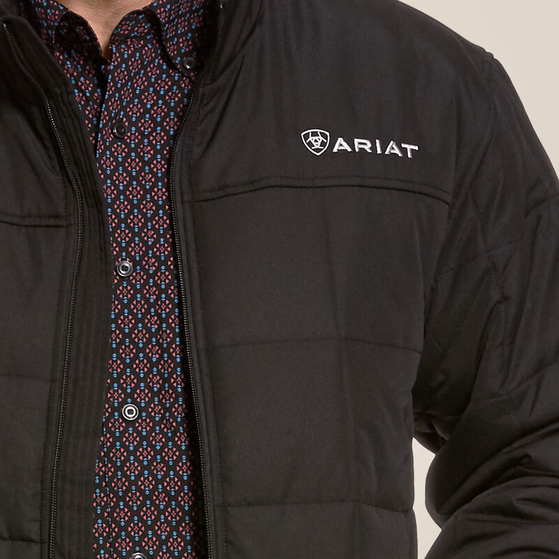 Men's Ariat Crius Insulated Jacket - Black