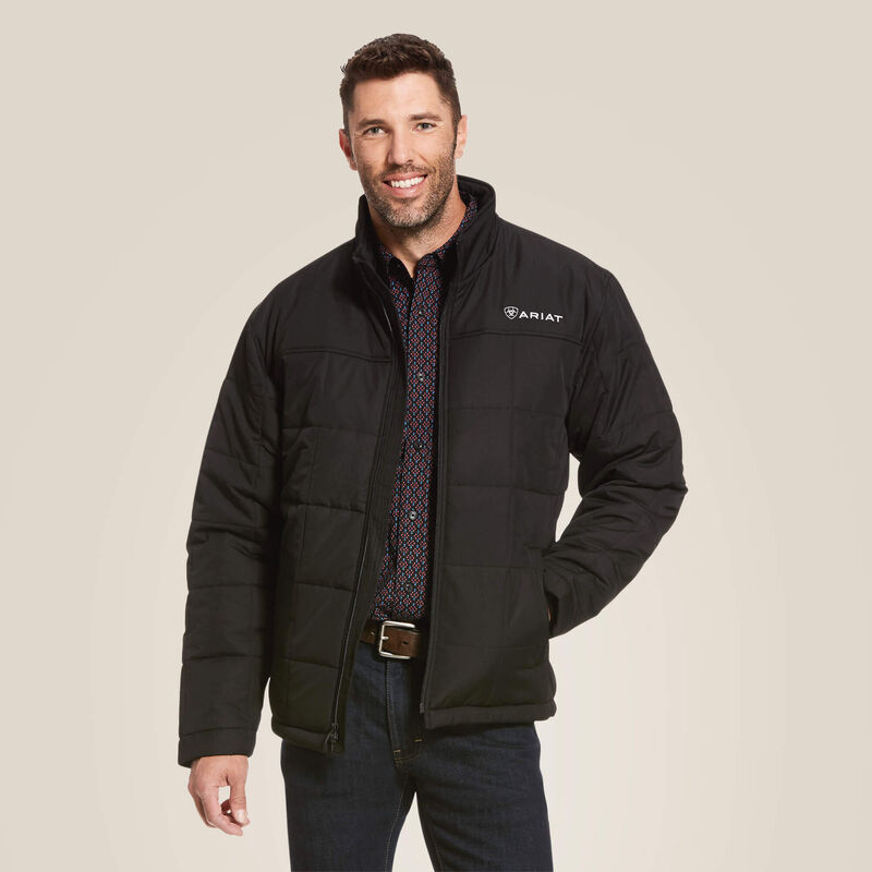 Men's Ariat Crius Insulated Jacket - Black