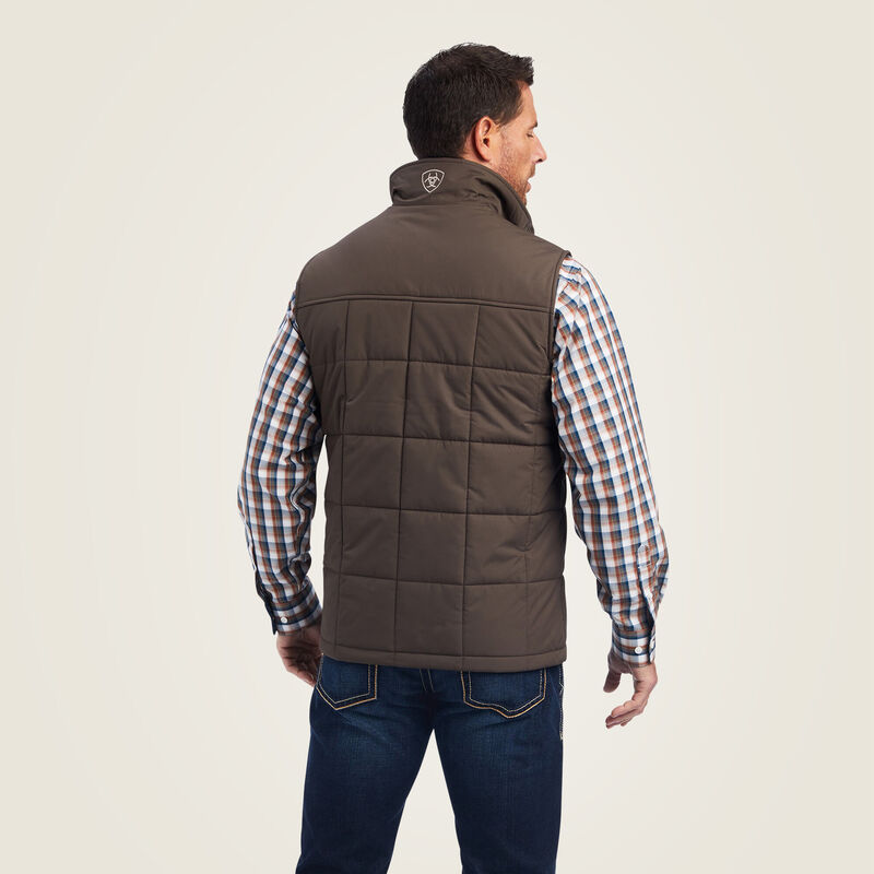 Ariat Men's Crius Insulated Concealed Carry Vest - Banyan Bark