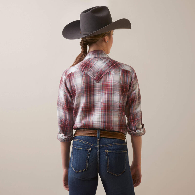 Women's Ariat Laramie Long Sleeve Shirt - Laramie Plaid