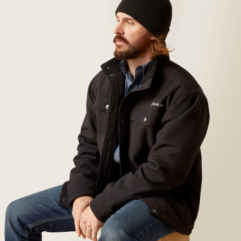 Ariat® Men's Vernon Sherpa Jacket - Black