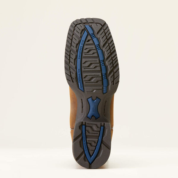 Ariat Women's Hybrid Ranchwork Western Boot - Distressed Tan