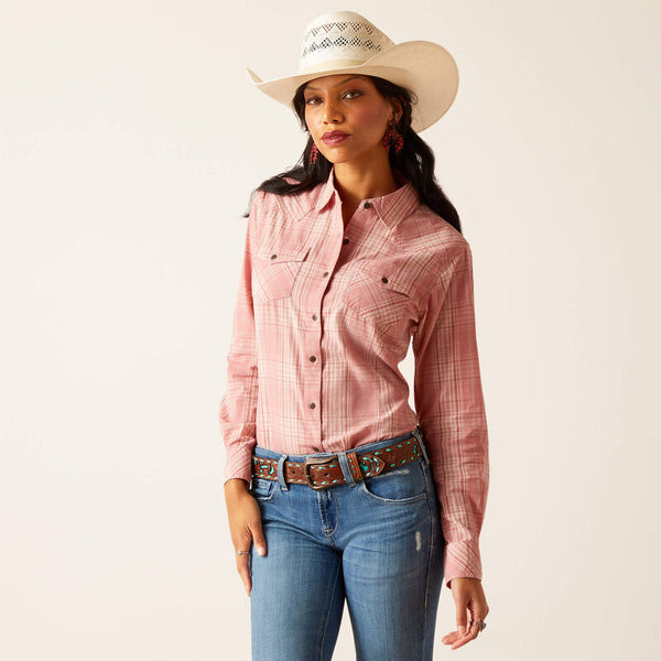 PRO KNOX CORAL PLAID 10048440 ARIAT