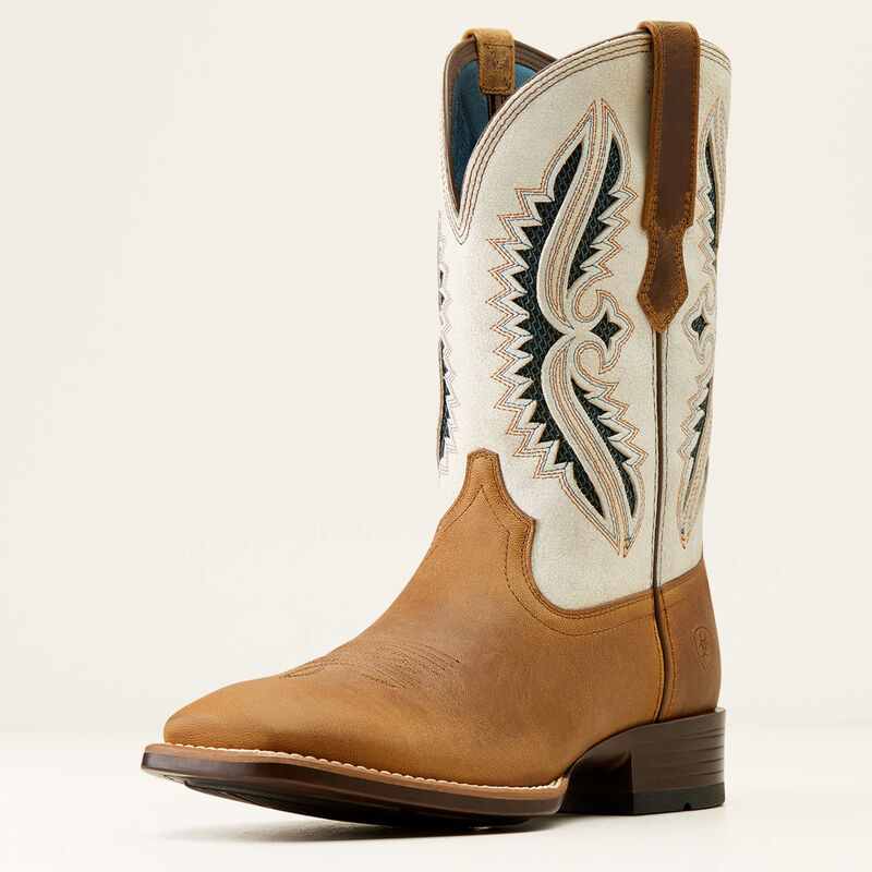 Men's Ariat Rowder VentTEK 360° Cowboy Boot - Marbled Tani/White - CWesternwear