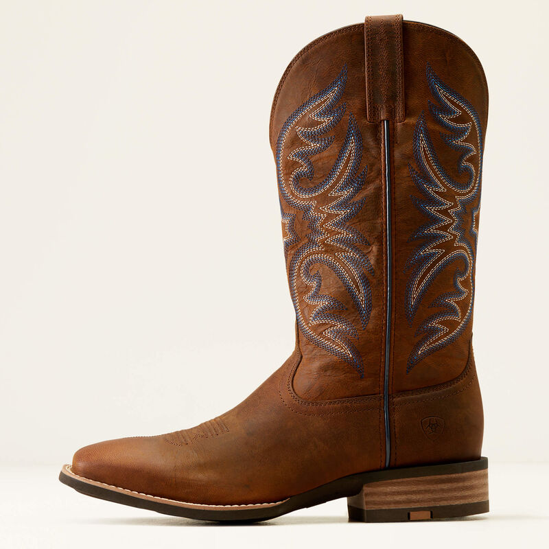 Men's Ariat Ricochet Cowboy Boot - Weathered Chestnut