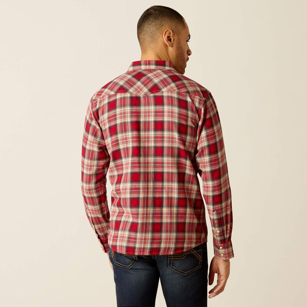 Men's Ariat Herschel Retro Fit Shirt-Chili Pepper