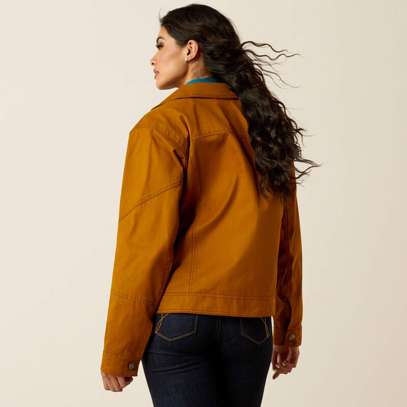 Women's Ariat Grizzly Rancher Jacket - Chestnut Horse