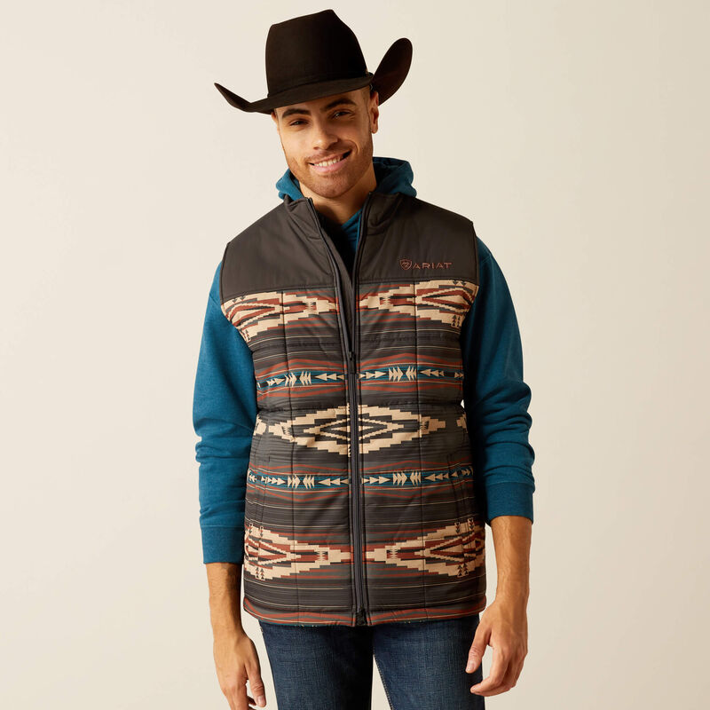 Ariat Men's Crius Insulated Concealed Carry Vest - Cornstalk