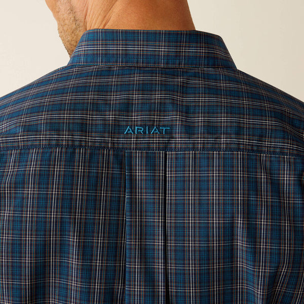 Men's Ariat Pro Series Joaquin Classic Fit Shirt-Navy
