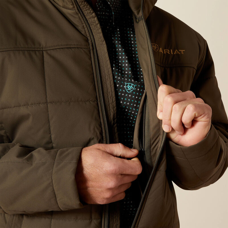 Men's Ariat Crius Insulated Jacket-Earth