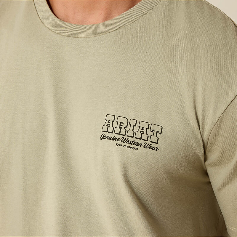 Men's Ariat Porcupine Posse Classic Fit T-Shirt-Elm