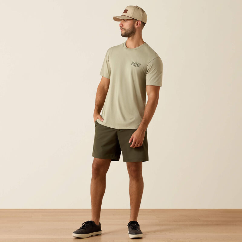 Men's Ariat Porcupine Posse Classic Fit T-Shirt-Elm