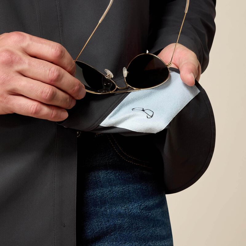 Ariat Men's Western VentTEK PBR Snap Shirt-Phantom