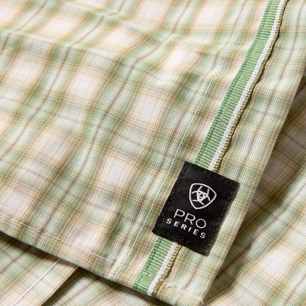 Men's Ariat Pro Series Fraser Classic Snap Fit Shirt-White Multi