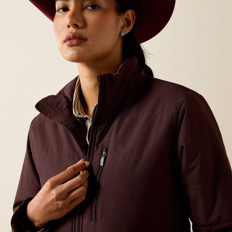 Ariat Women's Titan Insulated Jacket-Chocolate Plum