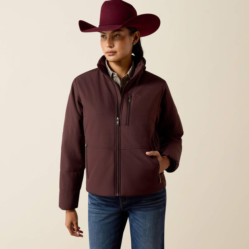 Ariat Women's Titan Insulated Jacket-Chocolate Plum