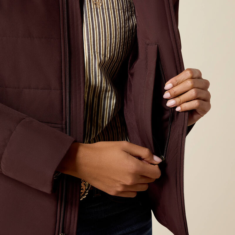 Ariat Women's Titan Insulated Jacket-Chocolate Plum