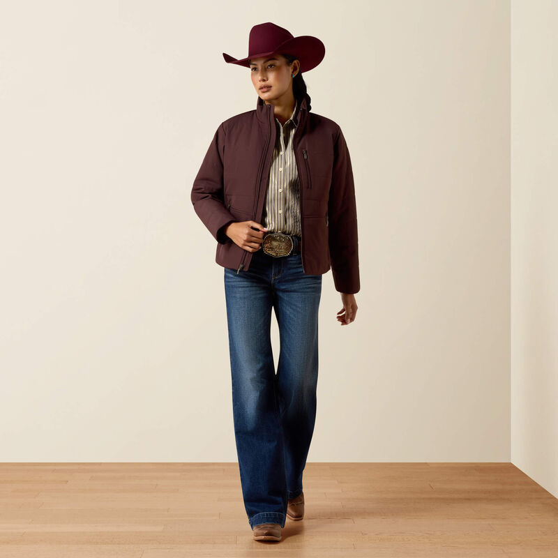 Ariat Women's Titan Insulated Jacket-Chocolate Plum