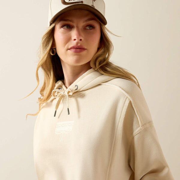 Ariat Women's Daydreamer Hoodie-Parchment