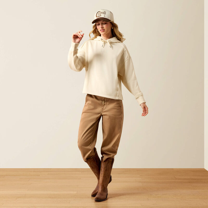 Ariat Women's Daydreamer Hoodie-Parchment