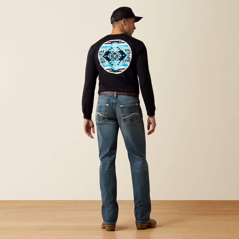 Men's Ariat M5 Straight Reid Jeans-Durango