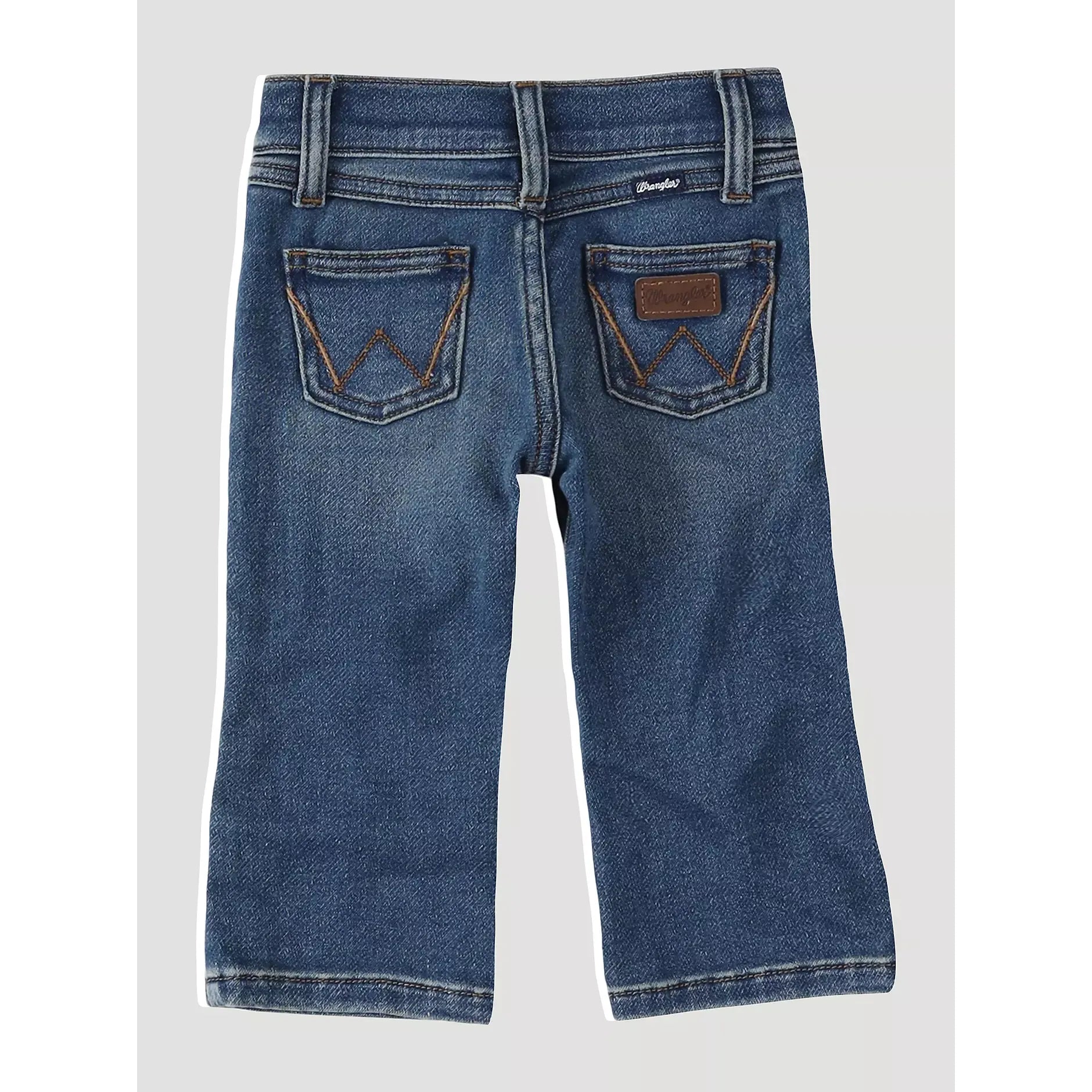 Wrangler Little Boy's Stitched Pocket Western Jean-Ropin