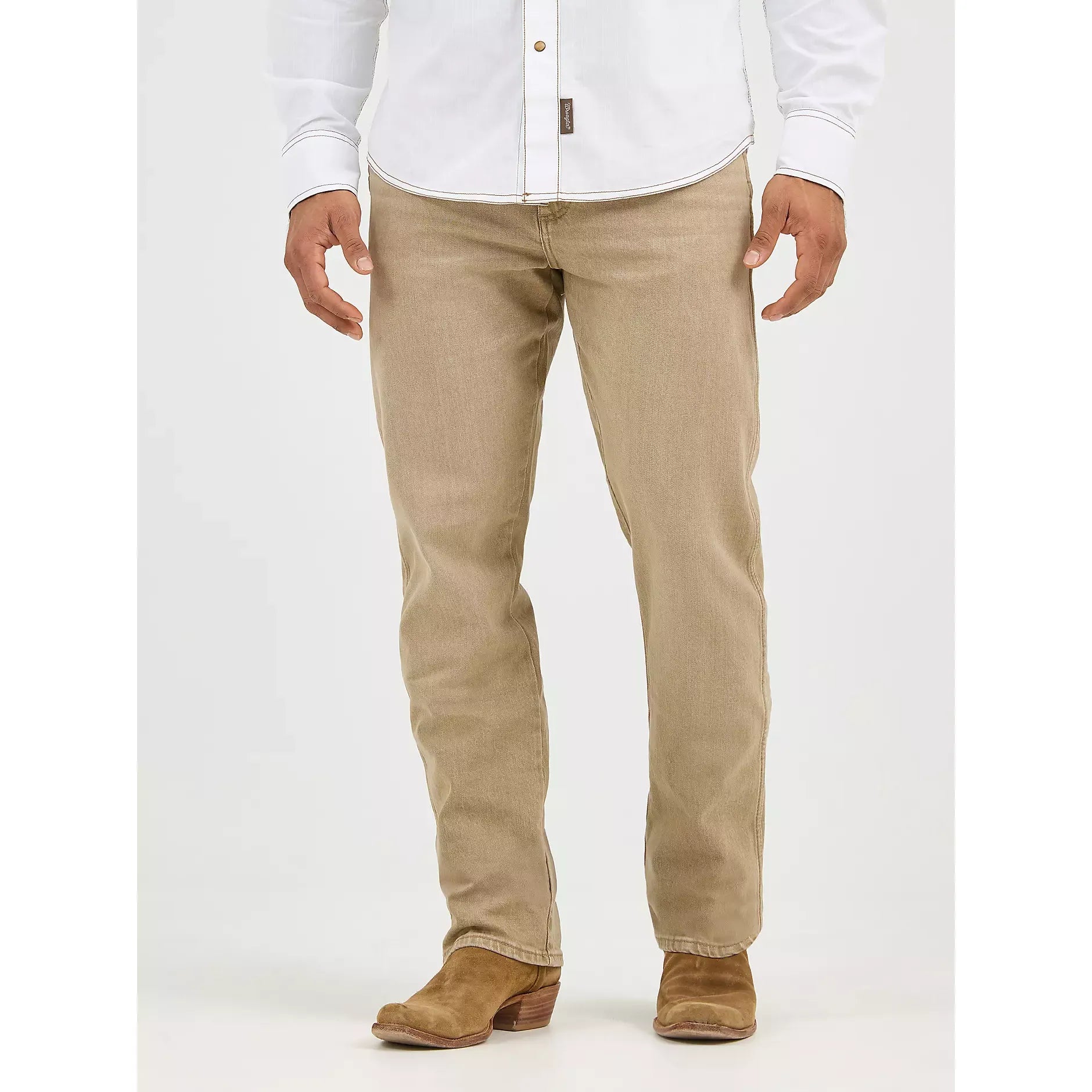 Men's Wrangler Retro® Slim Fit Straight Jean-Saddle
