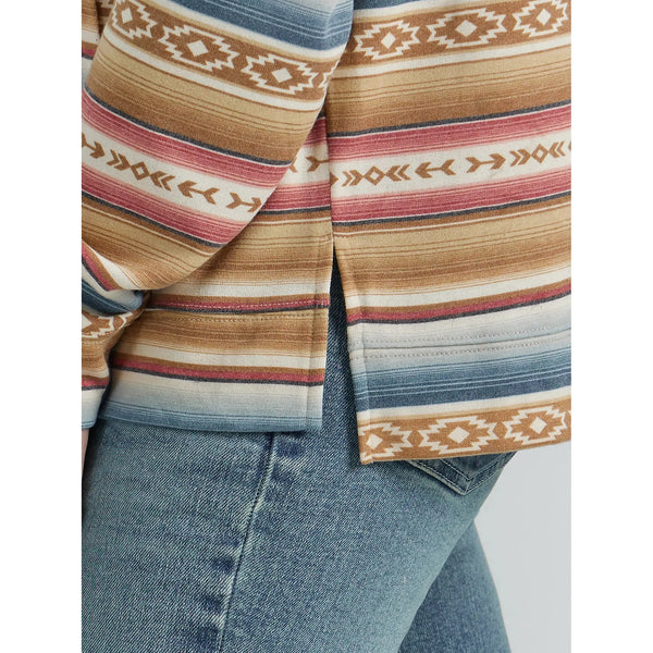 Women's Wrangler Geometric Relaxed Pullover Hoodie