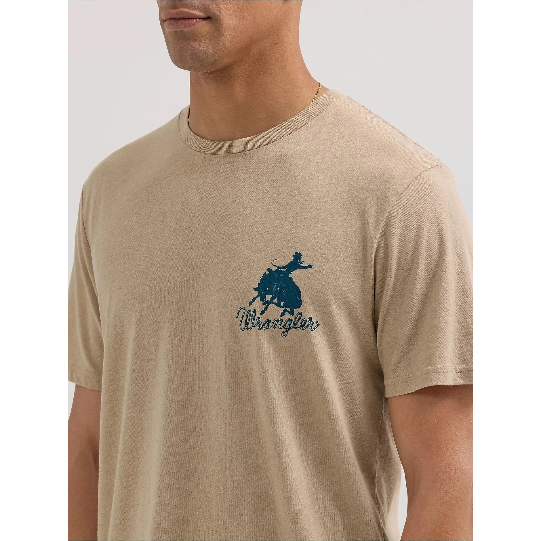 Men's Wrangler Long Live Cowboys Spanish T-Shirt