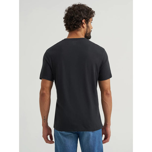 Men's Wrangler For the Ride Of LIfe Graphic T-Shirt-Black