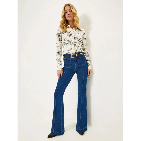 Women's Wrangler X Lainey Wilson Bare Back Flare Jeans