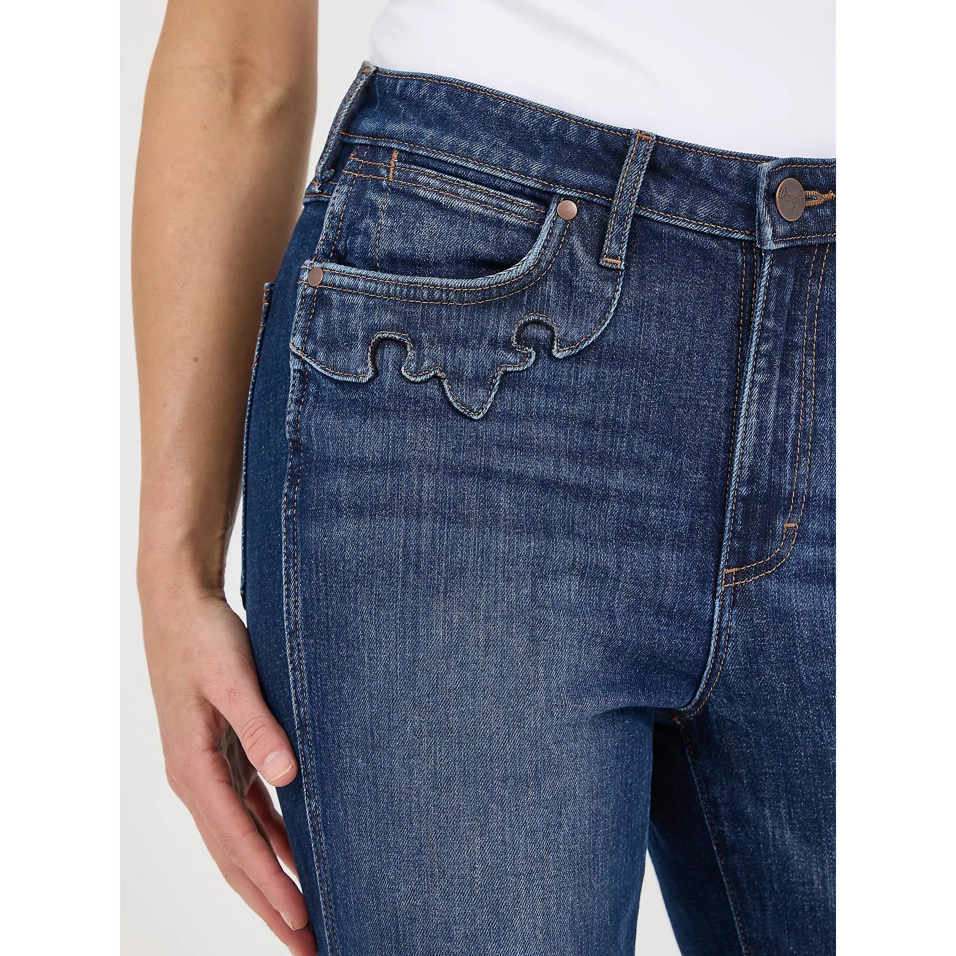 Women's Wrangler Retro® Bailey High Rise Embellished Bootcut Jean-Wrenley