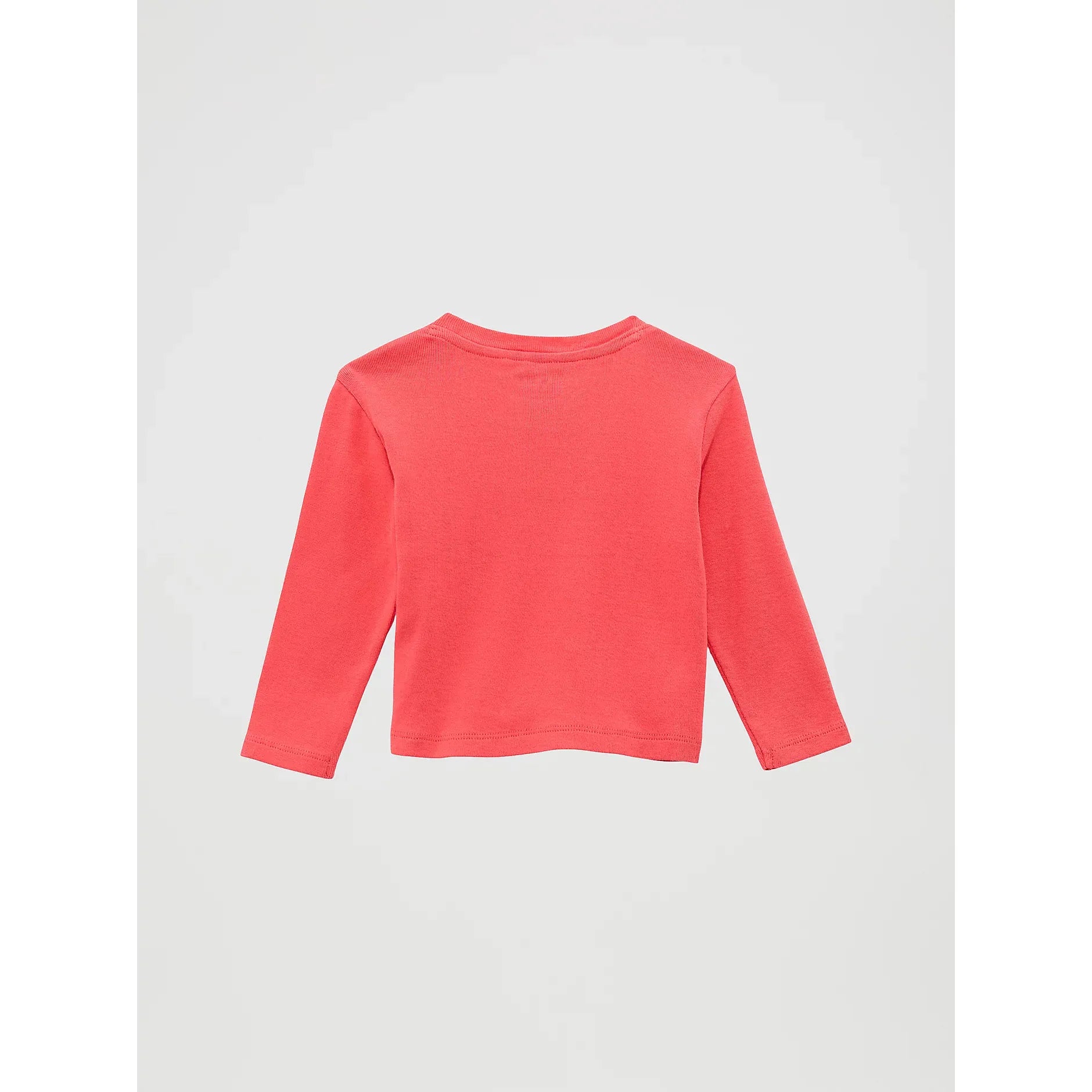 Wrangler Little Girl's Western Graphic Long Sleeve Tee-Pink Horse