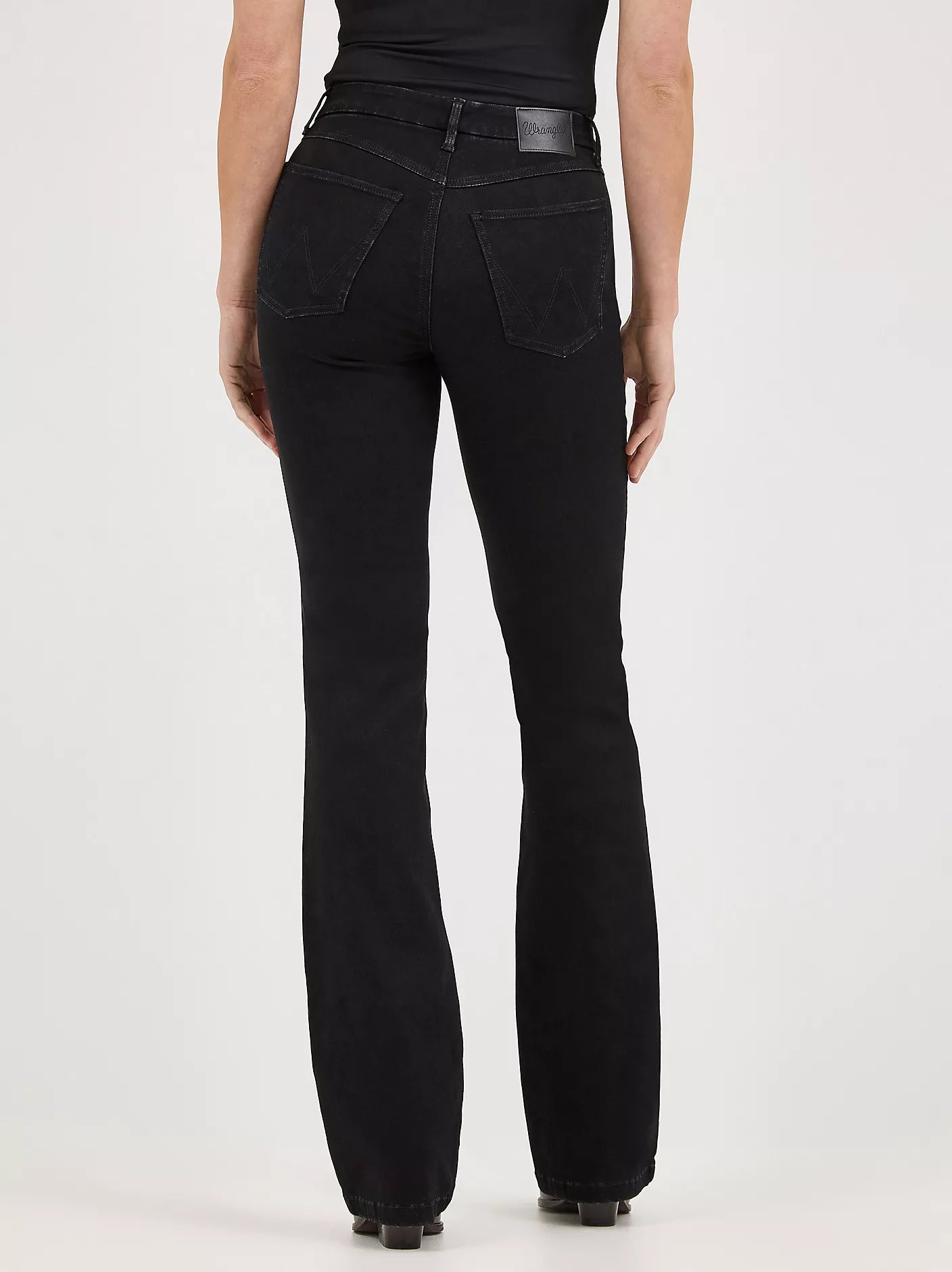 Women's Wrangler BESPOKE High Rise Bootcut Jean in Leighton
