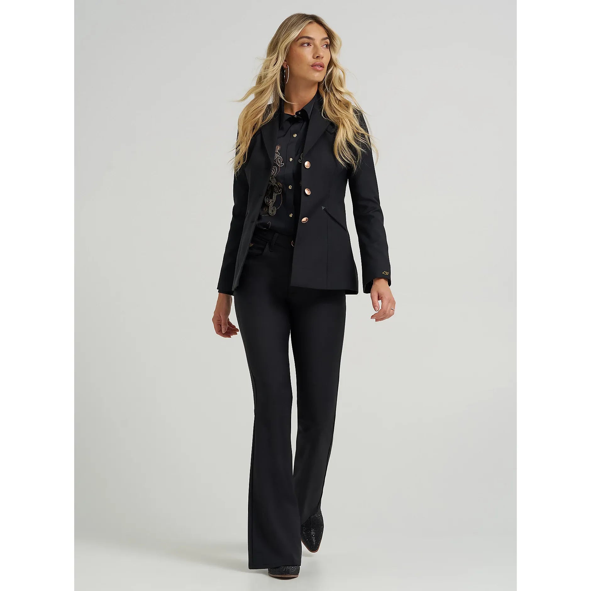 Women's Wrangler x Lainey Wilson Wrancher Blazer-Black