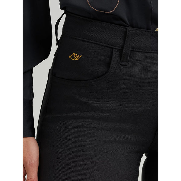 Women's Wrangler X Lainey Wilson Wrancher Flare Pant-Black