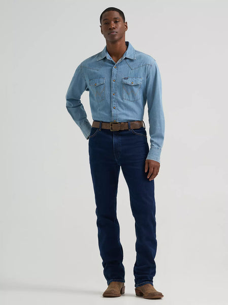 Men's Wrangler® Toughlite™ Cowboy Cut® Slim Fit Jean-Rinse