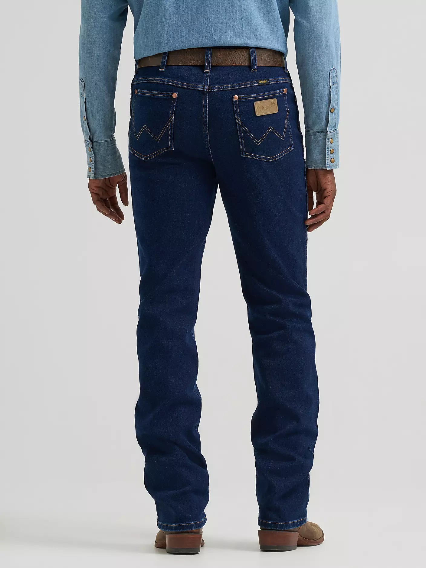 Men's Wrangler® Toughlite™ Cowboy Cut® Slim Fit Jean-Rinse
