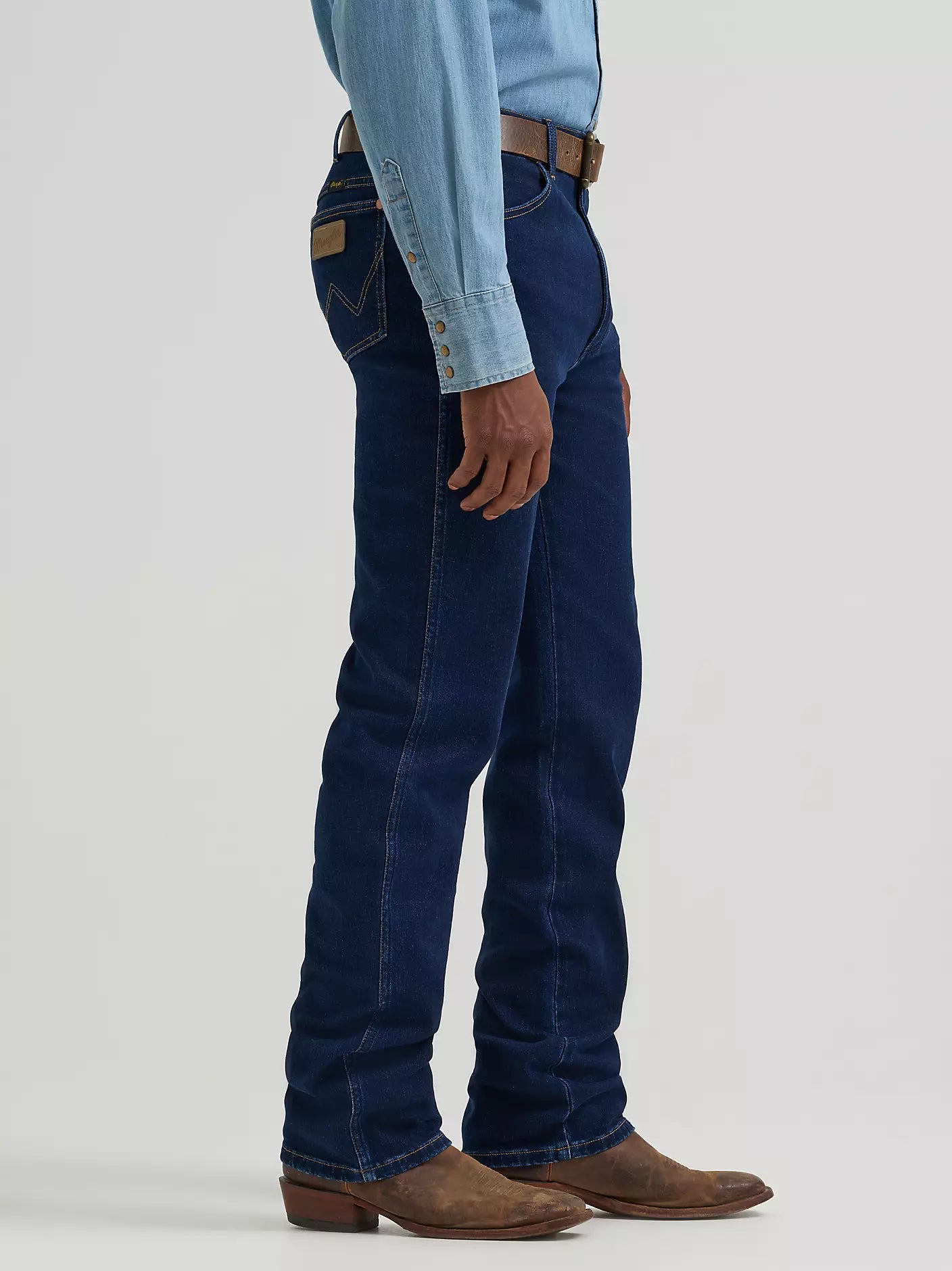 Men's Wrangler® Toughlite™ Cowboy Cut® Slim Fit Jean-Rinse