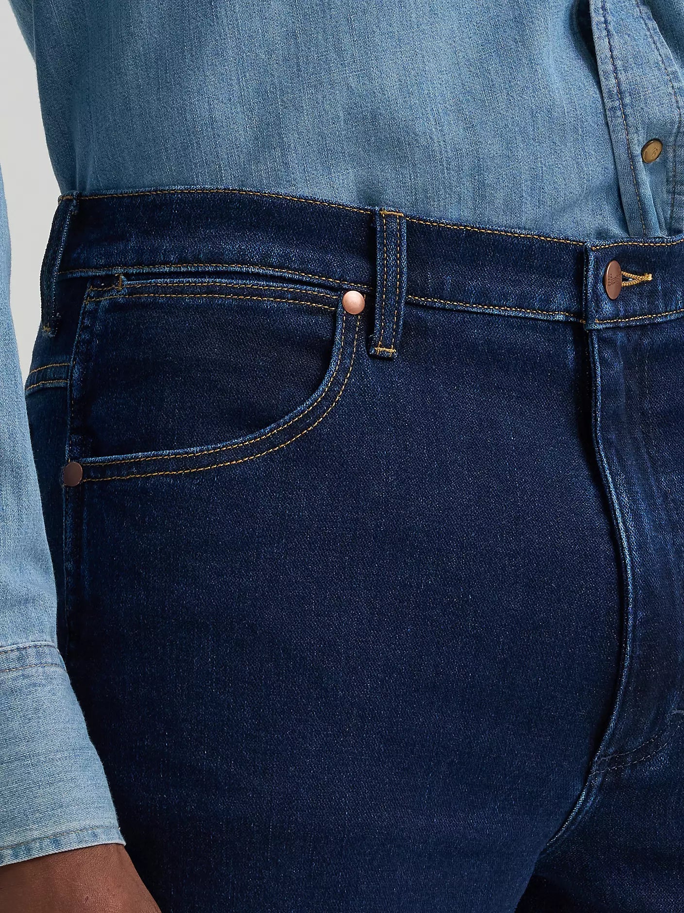Men's Wrangler® Toughlite™ Cowboy Cut® Slim Fit Jean-Rinse